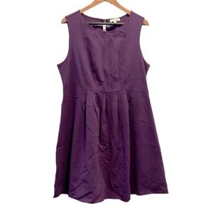 Monteau Purple Dress Women Plus Size 2X